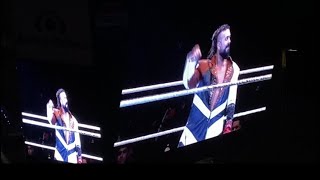 Entrada El “Ídolo” Andrade WWE Live SuperShow Arena CDMX 2024 [upl. by Aneekan]