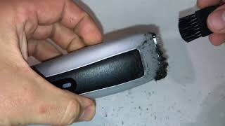 How to clean Braun BT5090 Beard Trimmer for Men Cordless amp Rechargeable with a brush diy [upl. by Ahseem]