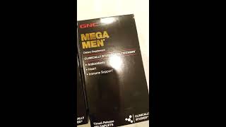 Why Choose GNC Mega Men Multivitamins BEST Multivitamin for Men Review [upl. by Cissie]