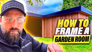 🔥 How to FRAME Walls 🤜 Steel Framing  TINY HOUSE 7 X 480 ✅ Drywall [upl. by Ruenhcs815]