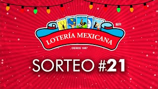 Alegría navideña en la Lotería Mexicana  Sorteo No 21 [upl. by Alahcim]