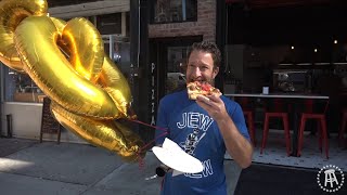 Barstool Pizza Review  Mamas Too 300th NYC Pizza Review [upl. by Engamrahc]