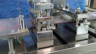 Flat Plate Blister Packing Machine  ALBLISII with Coated Tablets Feeding [upl. by Attegroeg558]