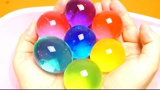 Jumbo Water Balz  Play with Invisible Polymer Balls [upl. by Hamlin]