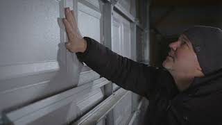 How to Install Garage Door Insulation with the Garage Door Insulation Kit from Owens Corning [upl. by Eastlake]