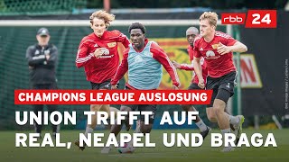 UnionKneipe SO reagieren Fans auf die ChampionsLeagueGegner [upl. by Nan]