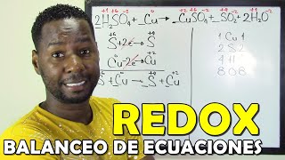 BALANCEO DE ECUACIONES MÉTODO REDOX [upl. by Theall]