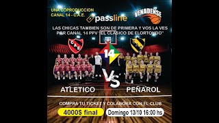 ATLETICO VS PEÑAROL 1RA DIV quotEL CLASICO DE LAS CHICASquot AVB [upl. by Noir428]