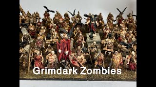 How I painted Grimdark Zombies [upl. by Mahon]