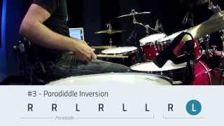 Paradiddle Inversion Exercise  Drum Lesson [upl. by Helbonnah956]