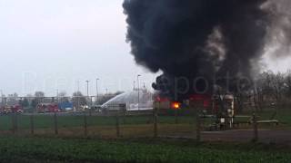 Feuer Erdölförderung Barenburg in Niedersachsen [upl. by Pattie]