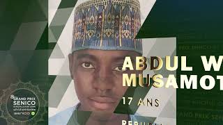 Grand Prix SENICO de Récital de Coran 2024  Abdul wahab musamota Laminu [upl. by Irreg]