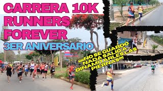 carrera 1OK POR EL ANIVERSARIO DE RUNNERS FOREVER  Y LA PERFECTA ESTRATEGÍA DE ROGER PARA GANAR 💯 [upl. by Maurine]