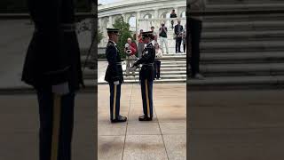 Changing of the Guard  Tomb of the Unknown Soldier [upl. by Iblok]