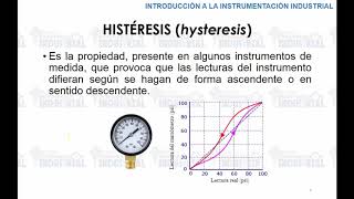 Curso Instrumentacion Industrial Conceptos basicos Tema 33 [upl. by Shulins]