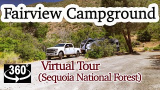 Fairview Campground Kernville 360 Degree Virtual Tour [upl. by Jorgensen]