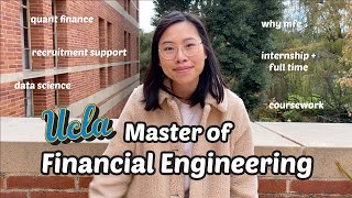 Recap My Master of Financial Engineering Experience in UCLA  where Im going next  MFE [upl. by Eilerua]