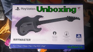 Riffmaster Guitar Controller by PDP for PlayStation 4 amp 5 Unboxing [upl. by Elkraps]