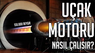 UÃ‡AK JET MOTORU NASIL Ã‡ALIÅIR  150000 HP  Ne Nedir [upl. by Helmut217]