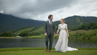 Stowe Vermont Wedding Video  The Lodge at Spruce Peak [upl. by Adnuahs]