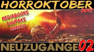 HORROR MOVIES UPDATE 02  MEDIABOOKS amp MORE  HORROKTOBER 2017 [upl. by Nylcaj]