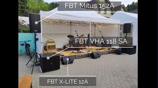 FBT Mitus 152A and FBT WHA 118SA [upl. by Bernard]