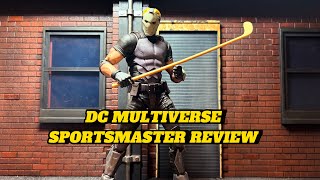 DC MULTIVERSE SPORTSMASTER REVIEW  Platinum Chase  McFarlane Toys [upl. by Clayborne]