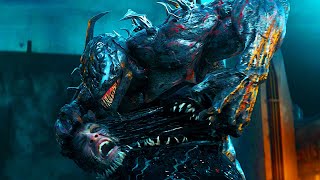 Venom Vs Riot  Final Battle Scene  VENOM 2018 Movie CLIP 4K [upl. by Notlew]