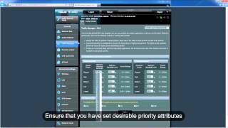 ASUS router quick howto optimize network traffic with QoS [upl. by Akihsal]
