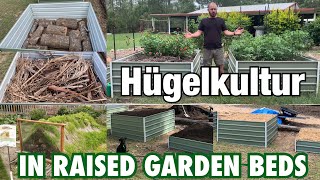 How to Use Hügelkultur in Raised Garden Beds [upl. by Reve]