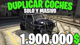 ¡NUEVO COMO DUPLICAR COCHES SOLO SIN AYUDA MASIVO Y PLACAS LIMPIAS EN GTA V ONLINE  PARTE 1 [upl. by Dilly16]