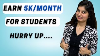 EARN 5KMONTH  COLLEGE STUDENTS  HURRY UP [upl. by Cad]