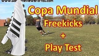 Adidas Copa Mundial Review  Freekicks  Play Test [upl. by Vevay727]