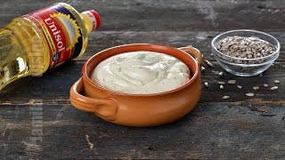 Maioneza de post  Vegan Mayonnaise CC Eng Sub  JamilaCuisine [upl. by Eirised315]