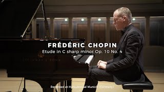 Frédéric Chopin Etude in C sharp minor Op 10 No 4 Bernhard Ruchti [upl. by Washington]