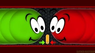 Wormateio 2 Pro Vs 1 Noob Epic Ultimate Pro Skill Tiny Beast Wormateio Best Gameplay [upl. by Ravert]