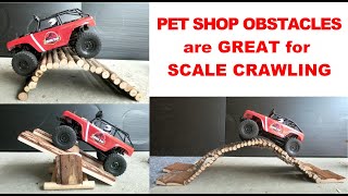 Random Objects  SCX RC Crawler 124  HAMSTER Objekte aus dem ZOO Fachhandel [upl. by Neirod]