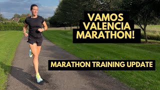 Vamos Valencia Marathon  Marathon Training Update The ups and Downs of Chasing Big Goals [upl. by Eiramit705]