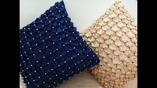 Cushion Pearl and Flower Design [upl. by Eldridge]