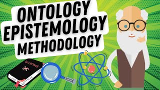 Ontology Epistemology and Methodology simply explained 🔎📚 [upl. by Attikram802]