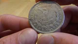 FAKE US Silver Dollar Coins Close Up Examination [upl. by Doreen]