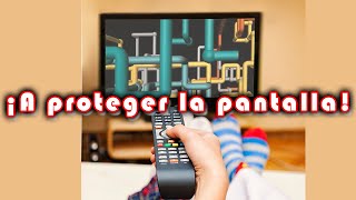 Protector de pantalla en el TV ¿Para qué [upl. by Ahsemot]