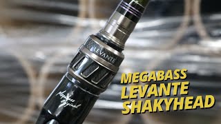 Megabass Levante Shakyhead Rod Tackle Breakdown [upl. by Ohploda]