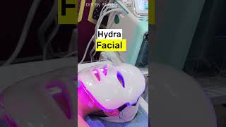 HYDRA FACIAL  BEFORE amp AFTER Hydra Facial first time my experience youtubeshorts hydra facial [upl. by Alyad]