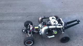 Alx twin 100cc first run [upl. by Lati]