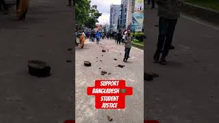 Support Bangladesh 🇧🇩 student movement MdSayemIslam protest students bangladesh [upl. by Airamasor]