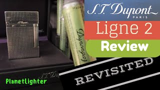 ST Dupont Ligne 2 Lighter Review Revisited [upl. by Minetta]