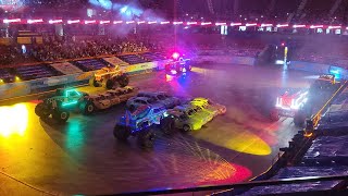 Hot Wheels monster truck live glow party 2024 [upl. by Tomkiel121]