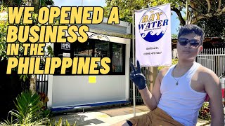 We Opened a Tubigan Business in Iloilo City Philippines  Fam Vlog 121 [upl. by Norramic550]