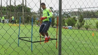 TREINO FÍSICO DOS GOLEIROS DO CRUZEIRO COM ROBERTINHO NÃO TEM MOLEZA [upl. by Tarrel]